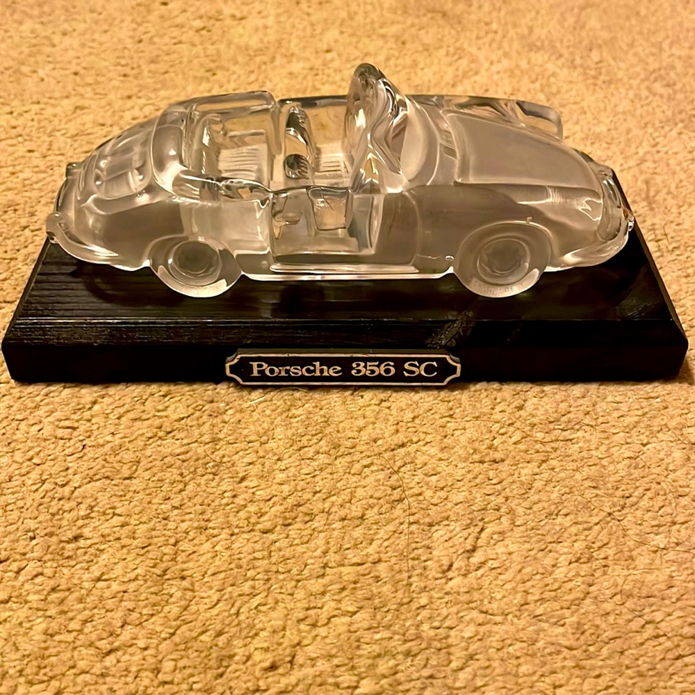 Lead Crystal Porsche (West Germany)